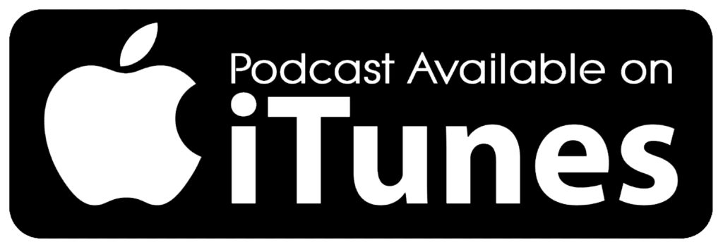 Logo for Podcast Available on iTunes