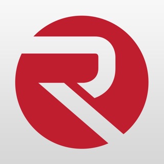 Sero logo featured a modernized white letter R etched into a red circle